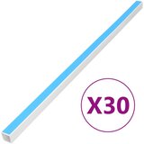 vidaXL Kabelska cev samolepilna 30x20 mm 30 m PVC | Shoptok.si