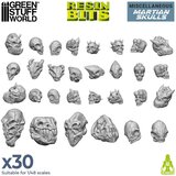 Green Stuff World 3D Printed Alien Skulls Set | 3D štampani set alien lobanja (21 kom, 1:48 razmera) | Eponuda.com
