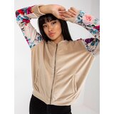 RUE PARIS Sweatshirt-RV-BL-8235.38-beige | Shoptok.si