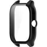 INF združljivo z amazfit GTS4 prozorno belo ohišje - pc + kaljeno steklo black, (5000079576) | Shoptok.si