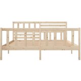  Posteljni okvir iz trdnega lesa 120x200 cm, (20645492) | Shoptok.si