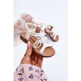 Kesi Kids knitted slip-on sandals White Tracy | shoptok.hr