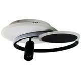  LED prigušiva svetiljka LED/65W/230V 3000-6500K bela/crna + daljinski upravljač | Eponuda.com