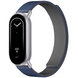 INF dvo-barvni kona usnjeni magnetni pašček združljiv z xiaomi mi band 8/9/10 blue + grey, (5000114025) | Shoptok.si