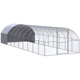 Vanjski kokošinjac 3 x 10 x 2 m od pocinčanog čelika | shoptok.hr