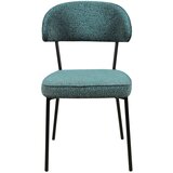 Hom`in stol, les, kovina, tekstil zelena | Shoptok.si