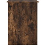  Radni stol boja dimljenog hrasta 100x55x75 cm konstruirano drvo | shoptok.hr