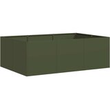 vidaXL Sadilica maslinastozelena 120x80x40 cm od čelika | shoptok.hr