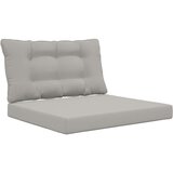  Zunanja blazina za kavč 2 pcs Siva Poliester, (5000202662) | Shoptok.si