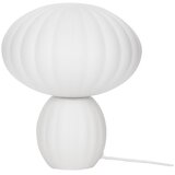 Hübsch Bijela staklena stolna lampa (visina 28 cm) Kumu – Cijene