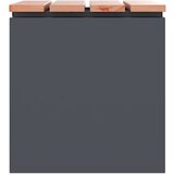  Vrtna klupa Antracit 40 x 40 x 43 cm Čelik | Eponuda.com