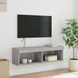 TV ormarić s LED svjetlima boja hrasta sonome 100x30x30 cm | Eponuda.com