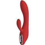 DREAMTOYS Red Revolution Sofia - vibrator z vibracijsko paličico za polnjenje (rdeča) | Shoptok.si