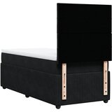  Box spring krevet s madracem crni 80 x 200 cm baršunasti | shoptok.hr