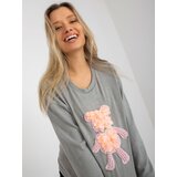 LAKERTA Blouse-LK-BZ-509067.15-grey | Shoptok.si