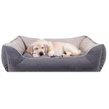 pet bed lucy dog & cat l grey