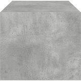  Stolić za kavu sa staklenim vratima boja betona 102x50x42 cm | Eponuda.ba