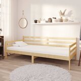 vidaXL Dnevni ležaj s madracem 90 x 200 cm od masivne borovine Cijene