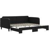 The Living Store Izvlečna dnevna postelja črna 100x200 cm blago - Izvlečna Dnevna Postelja, (21450055) | Shoptok.si