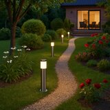  Spoljašnja lampa BROOKLYN 1xE27/60W/230V 45 cm IP44 mat hrom | Eponuda.com