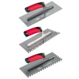 Rubi metalna gleterica sa gumenom drškom 28cm, 4.5x4.5 ( 74980 )