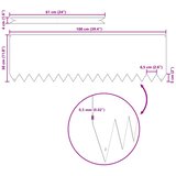  Ograda oko Travnjaka 20 pcs Antracit 100 x 0,05 x 30 cm | shoptok.hr