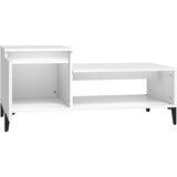  Stolić za kavu bijeli 100 x 50 x 45 cm od konstruiranog drva | Eponuda.com