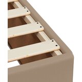 vidaXL Okvir kreveta cappuccina 120x190cm od umjetne kože | shoptok.hr