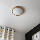  Brilagi-LED RGBW prigušiva stropna lampa CARVALHO SLIM 2xE27/15W/230V Wi-Fi hrast prečnik 37 cm | Eponuda.com