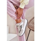 Boto Sports Shoes Sneakers Women On Platform Leopard White-Beige Pumbes | Shoptok.si