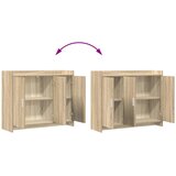  Kreveta Hrast sonoma 98,5 x 33 x 80 cm Konstruirano drvo | shoptok.hr