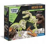 Clementoni Science&amp,Play: Archeofun Illuminated T-rex i Triceratops arheološki set - | shoptok.hr