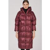 Dewberry Z6680 LADIES SHISH COAT-BURGUNDY | ePonuda.com