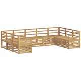  Setovi sofa Čvrsto drvo akacije Smeđa 304 x 185,5 x 73 cm | Shoptok.si