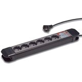 Famatel Produžni kabl 6 utičnica 23612, 1.5m, prekidač, 1.5mm², Crni Famatel Produžni kabl 6 utičnica 23612, 1.5m, prekidač, 1.5mm², Crni Slike