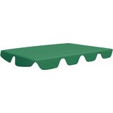  Zamjenski krov za vrtnu ljuljačku zeleni 150/130 x 105/70 cm | shoptok.hr