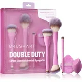 Double Duty 5-Piece Essentials Brush & Sponge Set set kistova