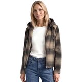 Street One Jakne Wool Mat Mix Check Coat w. Removable 202277 Kostanjeva Cene
