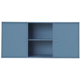 Hammel Furniture Plava niska viseća komoda 133x61 cm Mistral – | shoptok.hr