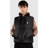Poetic Collective Puffer Brezrokavnik black | Shoptok.si