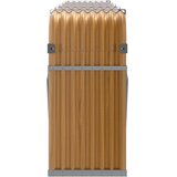  Držač za cjepanice izgledom drva 300x45x100 cm pocinčani čelik | shoptok.hr