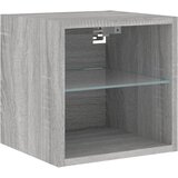  Zidni TV ormarić s LED svjetlima boja hrasta 30 x 28,5 x 30 cm | shoptok.hr
