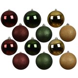 DEKOR DOM dekoracija - hanging bauble 20cm 026902 - assorted dark - kmg ( 045623 ) Cene