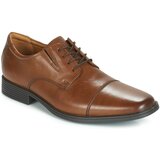Clarks Čevlji Derby TILDEN CAP Kostanjeva Cene