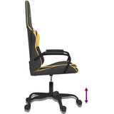 Igraća stolica crno-zlatna od umjetne kože | shoptok.hr
