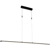 Honsel Moderne hanglamp zwart 160 cm dimbaar - Benson Cene
