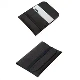 Eleganten temno siv filcast etui za tablični računalnik/prenosnik - 14 palcev, (22149994)