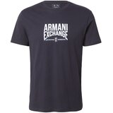 Armani Exchange Majica mornarska / bela | Shoptok.si