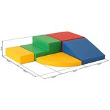 Blazine za plezanje, mehka igrala, 5 delni set blazin za motorični razvoj (žive barve) | Shoptok.si