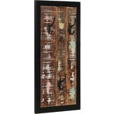 vidaXL Plaščni obešalnik Multicolor 40x2x80 cm masivni les obnovljen | Shoptok.si